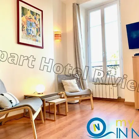 Riviera: Seaside Elegance On Promenade Des Apartment